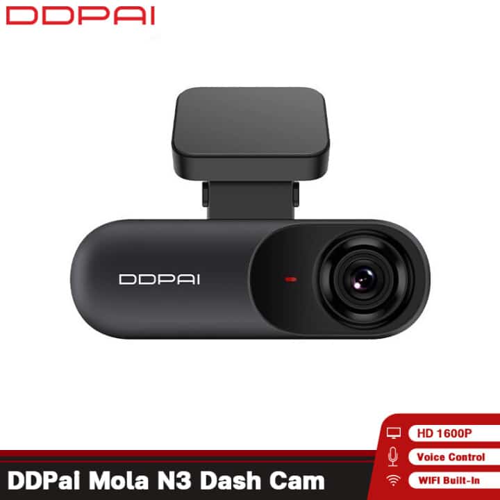 กล้องติดรถยนต์  DDPai รุ่น Mola N3 ยี่ห้อไหนดี